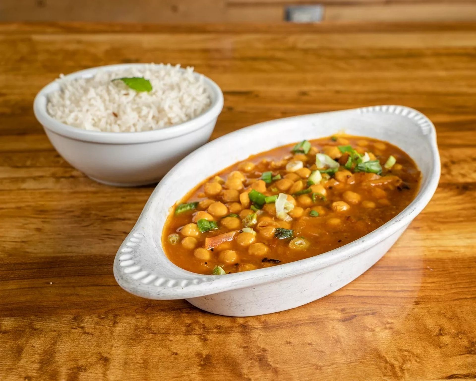 Chicken Tikka Masala, Dal Tarka, Garlic Naan